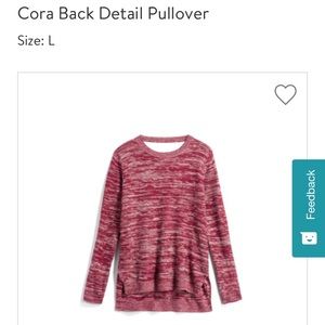 Maroon Madison Lilly sweater